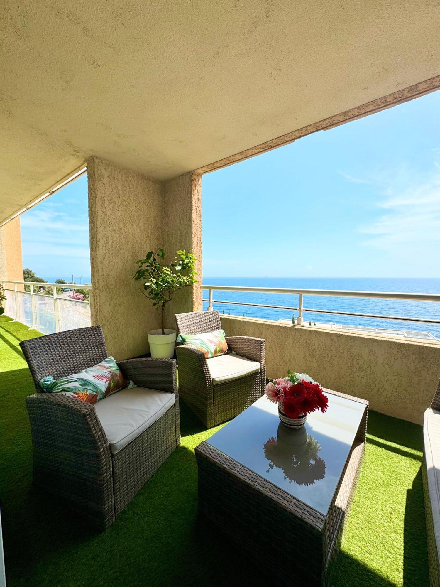 Vue Exceptionnelle Debut Cap Corse La Pier Noire Apartment San-Martino-di-Lota Luaran gambar